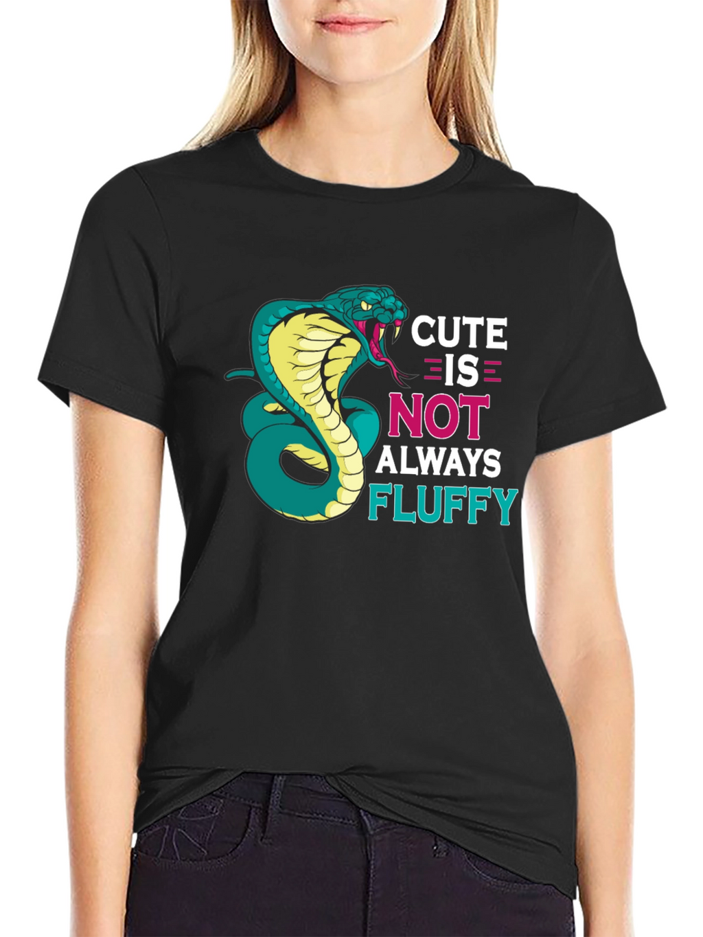 Cute Cobra Snake T-Shirt - Funny Graphic Tee
