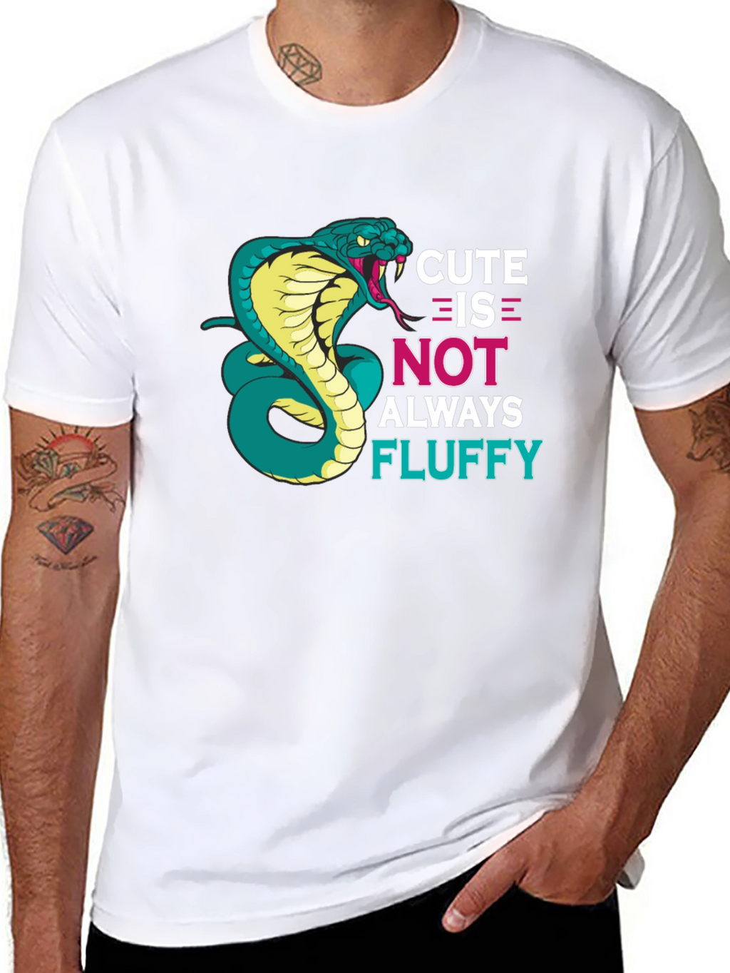 Cute Cobra Snake T-Shirt - Funny Graphic Tee