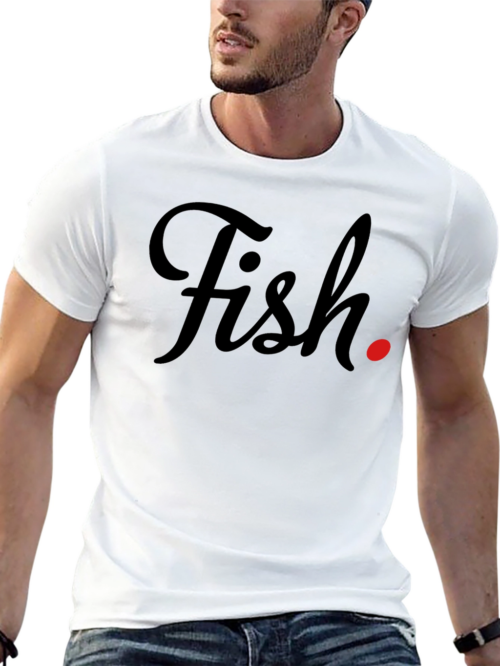 Black Fish. Graphic Tee - Stylish Comfort