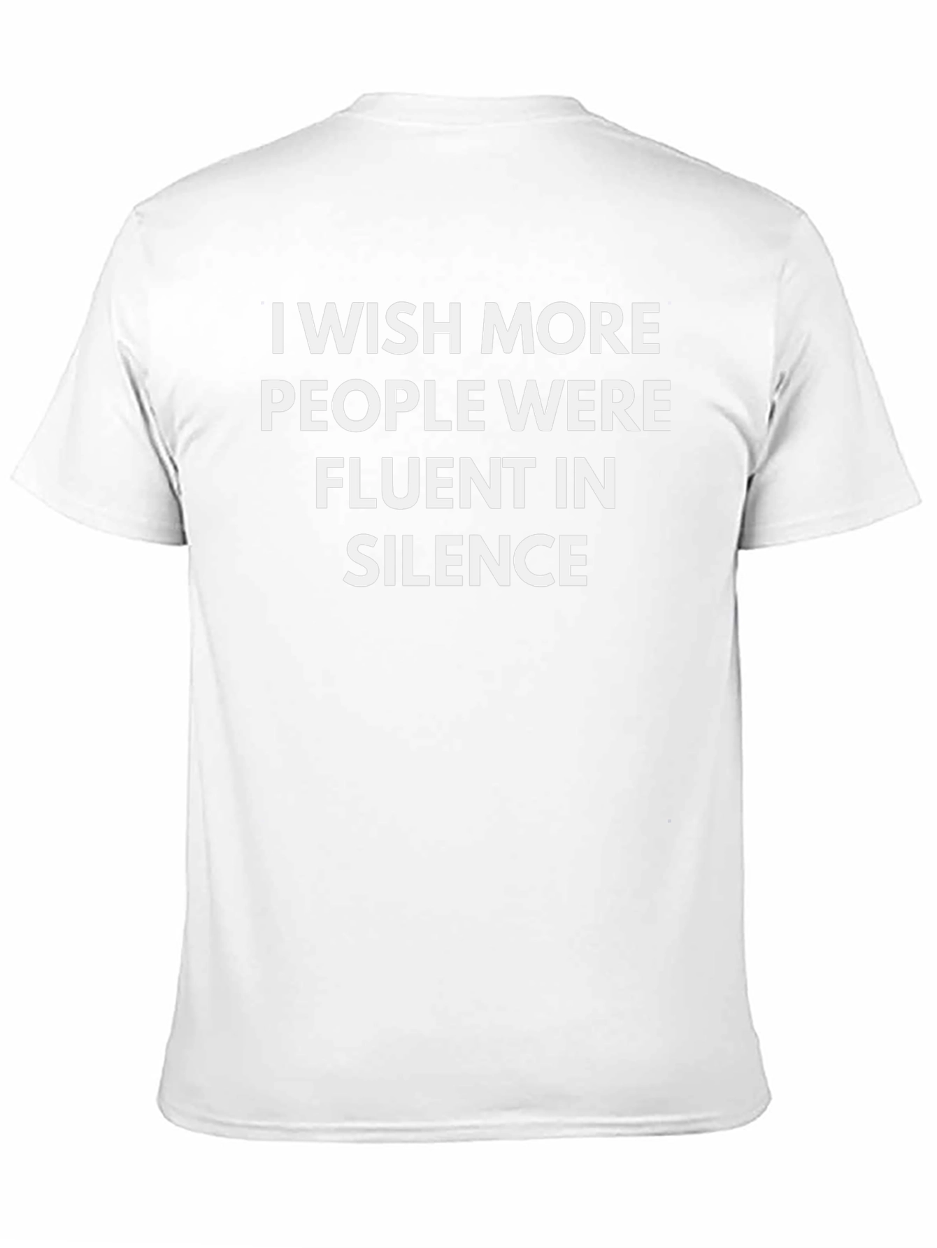 Fluent in Silence Black T-Shirt