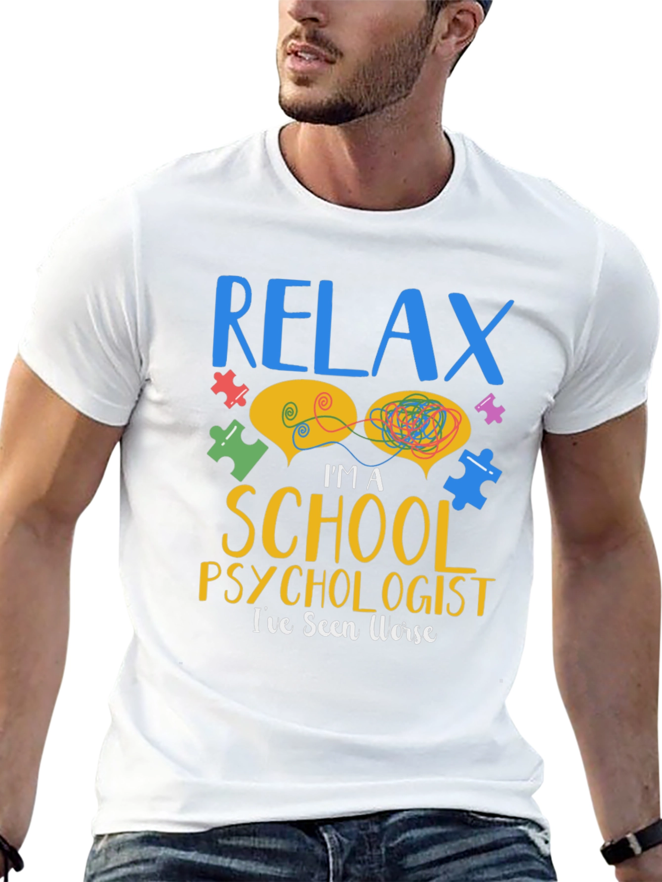 Relax School Psychologist T-Shirt