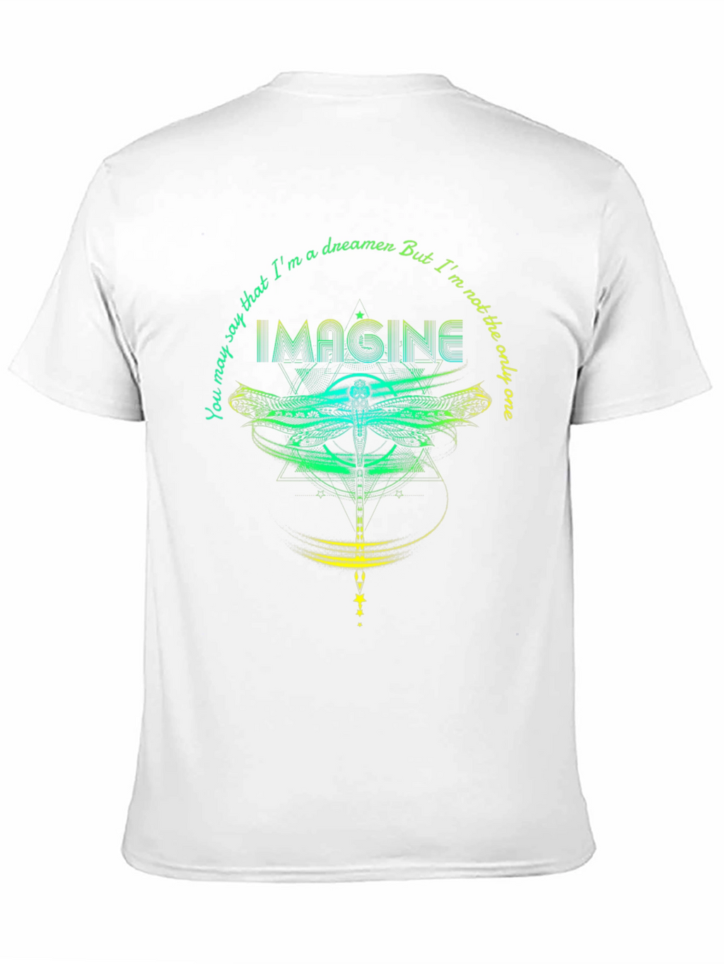 Imagine Dragonfly Graphic T-Shirt - Dreamer Tee