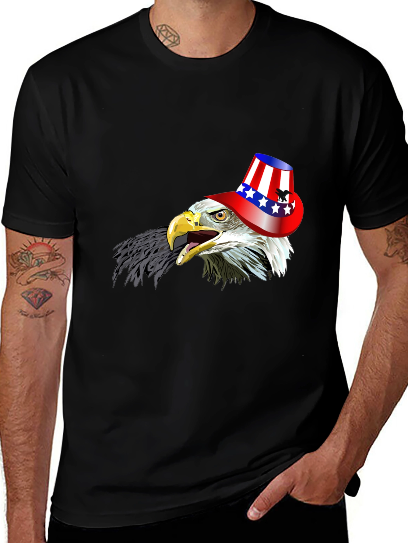 Patriotic Eagle T-Shirt - American Pride