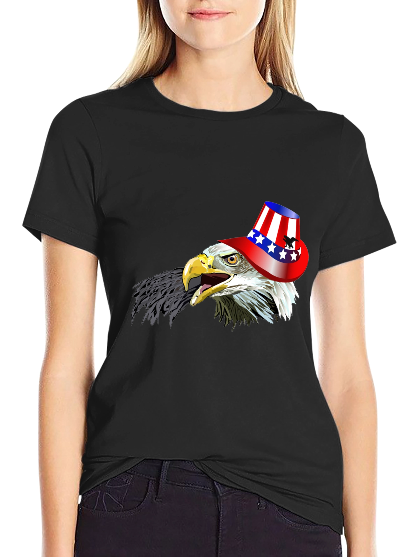 Patriotic Eagle T-Shirt - American Pride