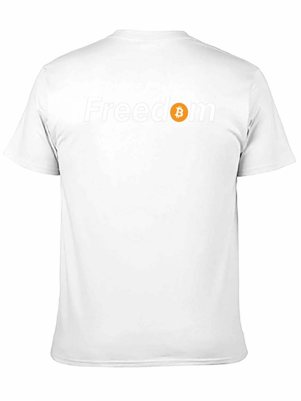 Freedom Bitcoin Tee - Crypto Enthusiast Apparel