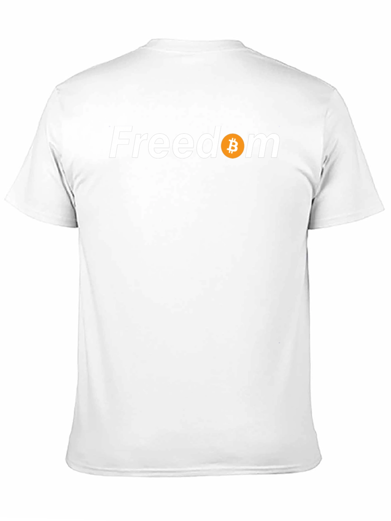 Freedom Bitcoin Tee - Crypto Enthusiast Apparel