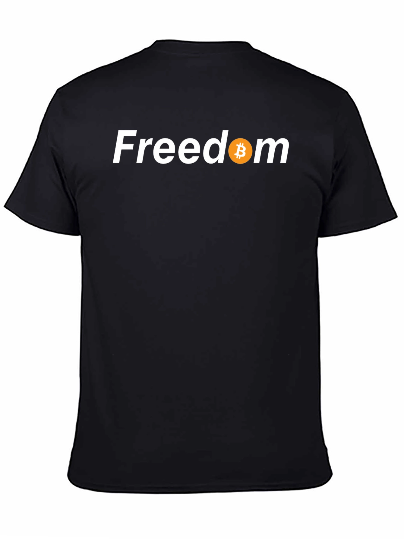 Freedom Bitcoin Tee - Crypto Enthusiast Apparel