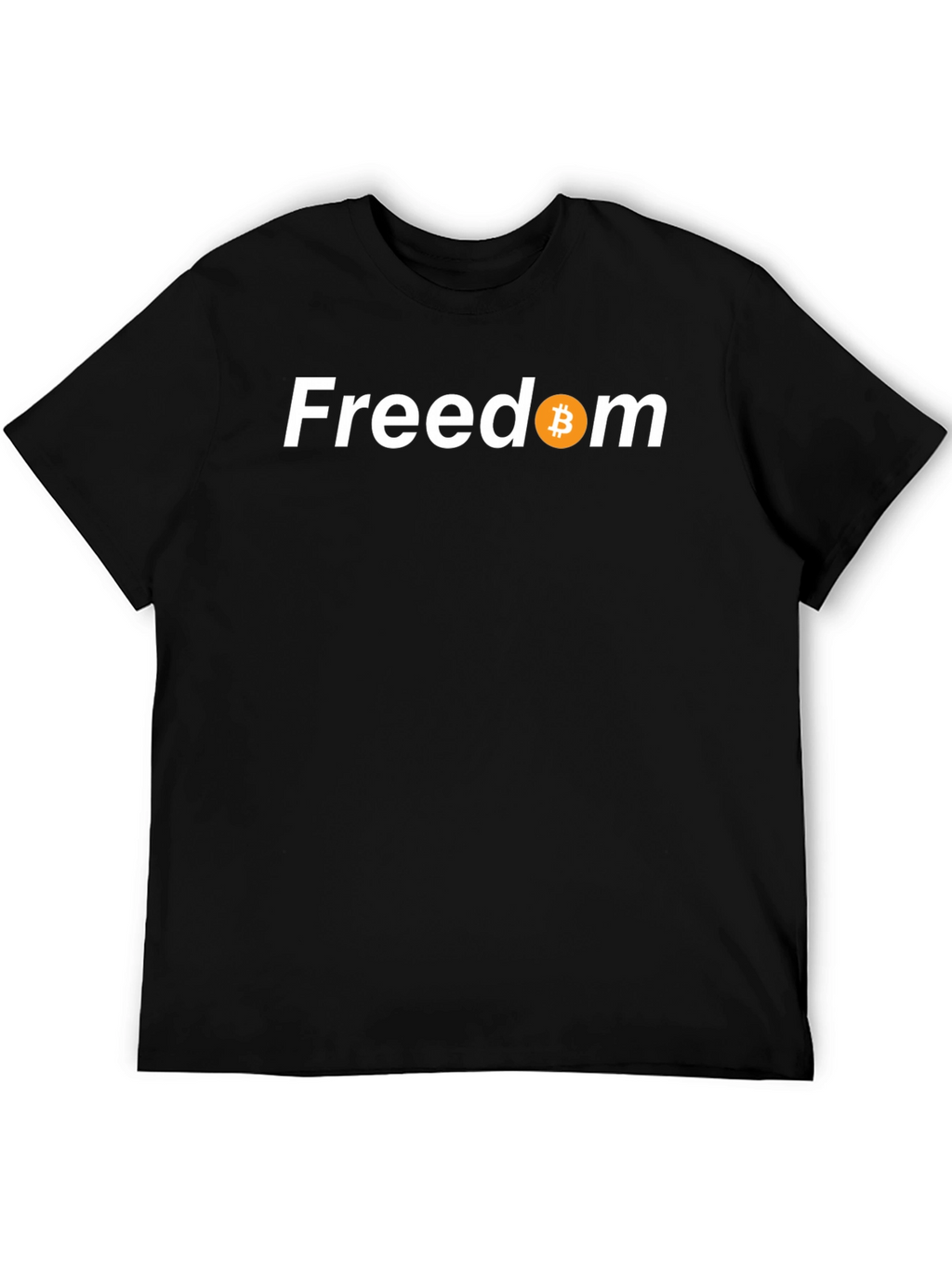 Freedom Bitcoin Tee - Crypto Enthusiast Apparel