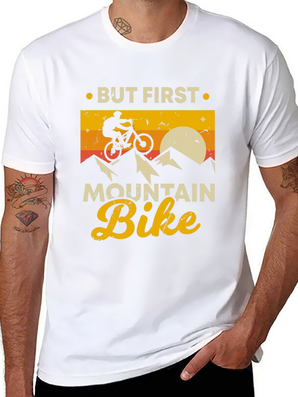 But First Mountain Bike T-Shirt
