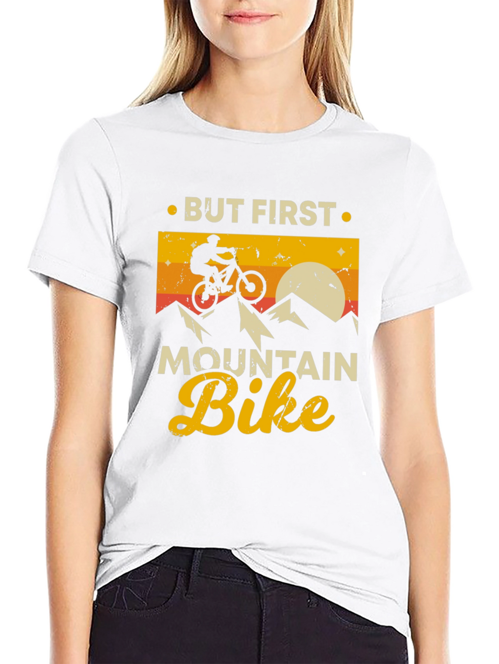 But First Mountain Bike T-Shirt