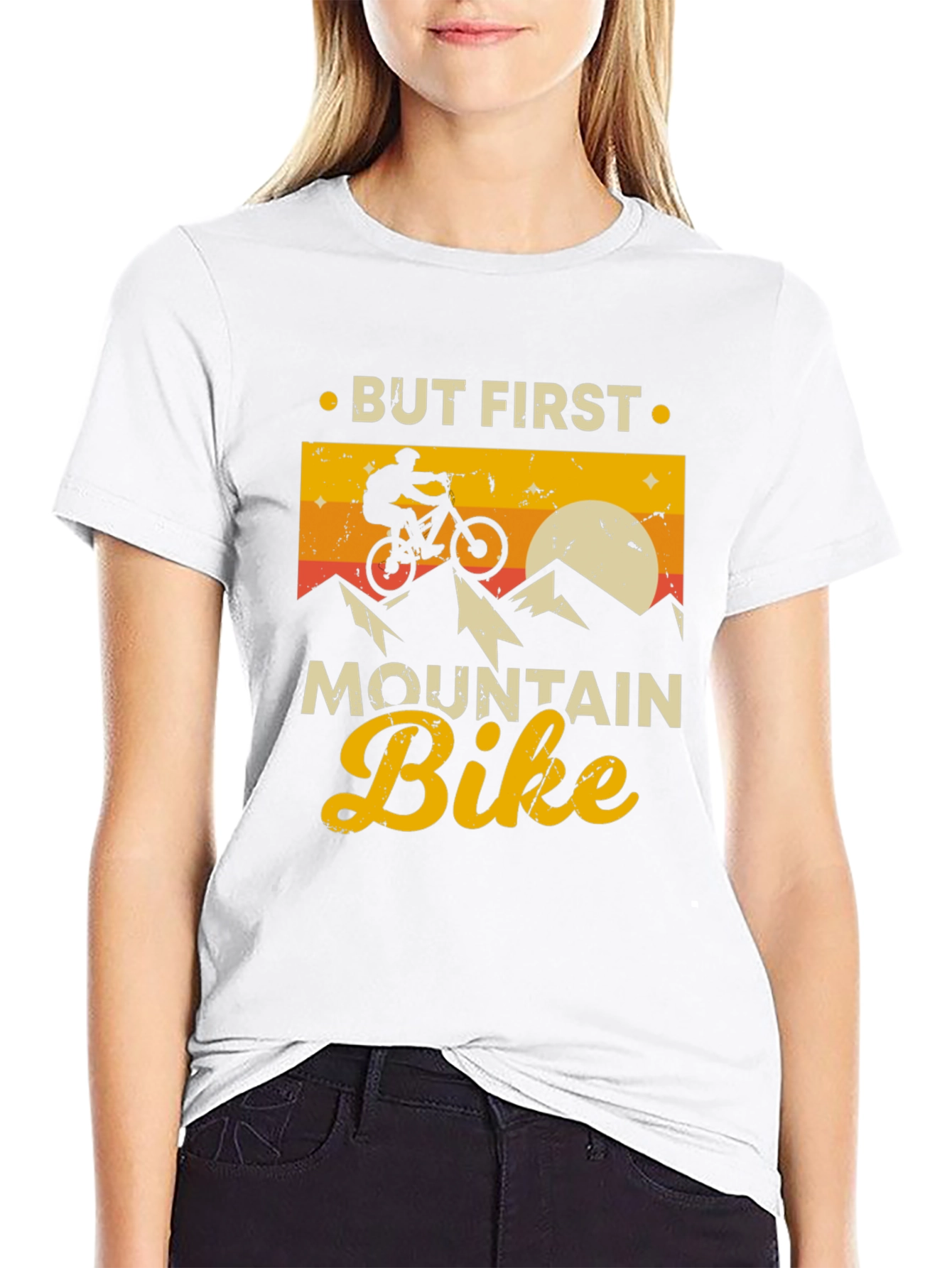But First Mountain Bike T-Shirt