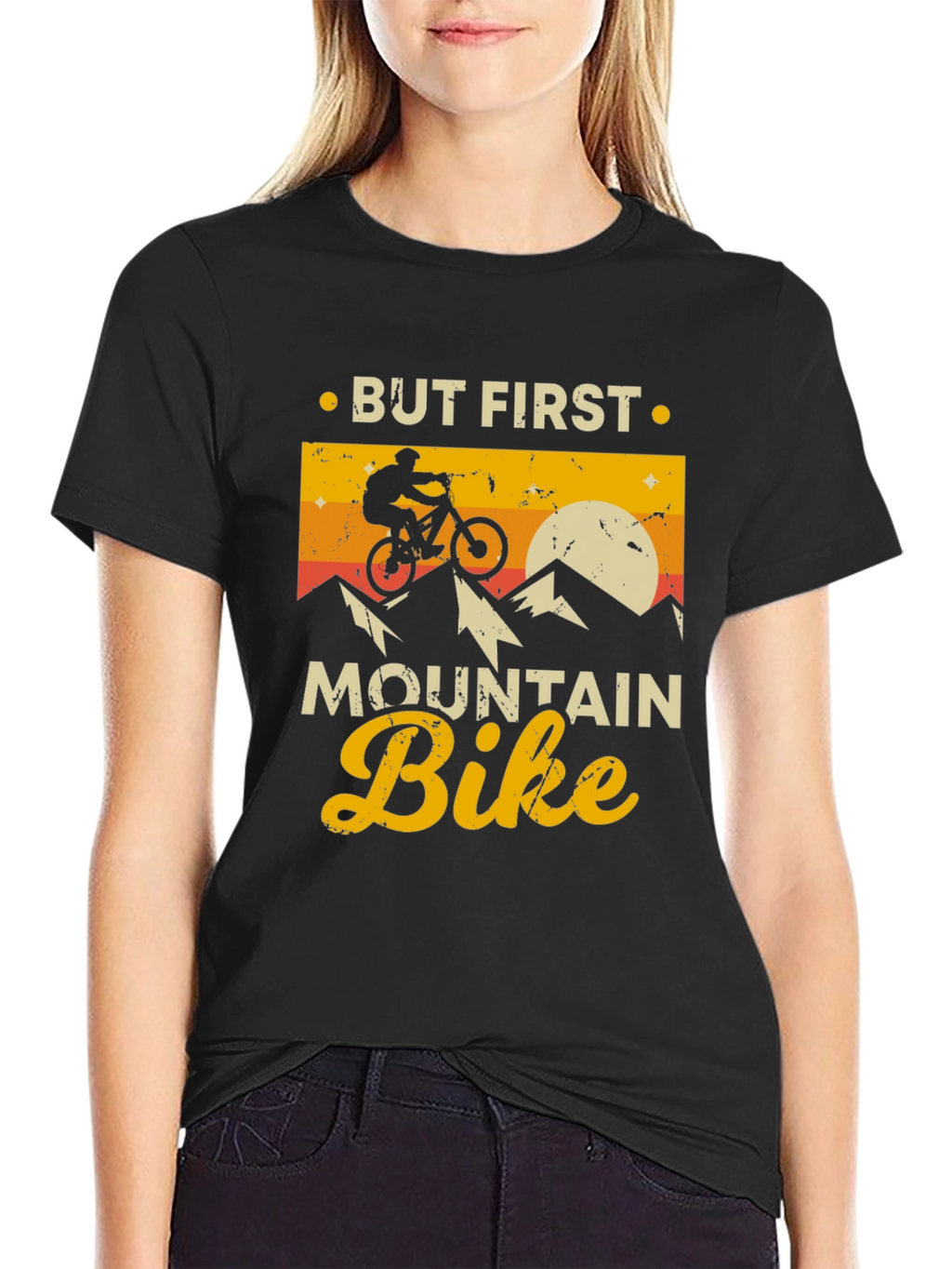 But First Mountain Bike T-Shirt