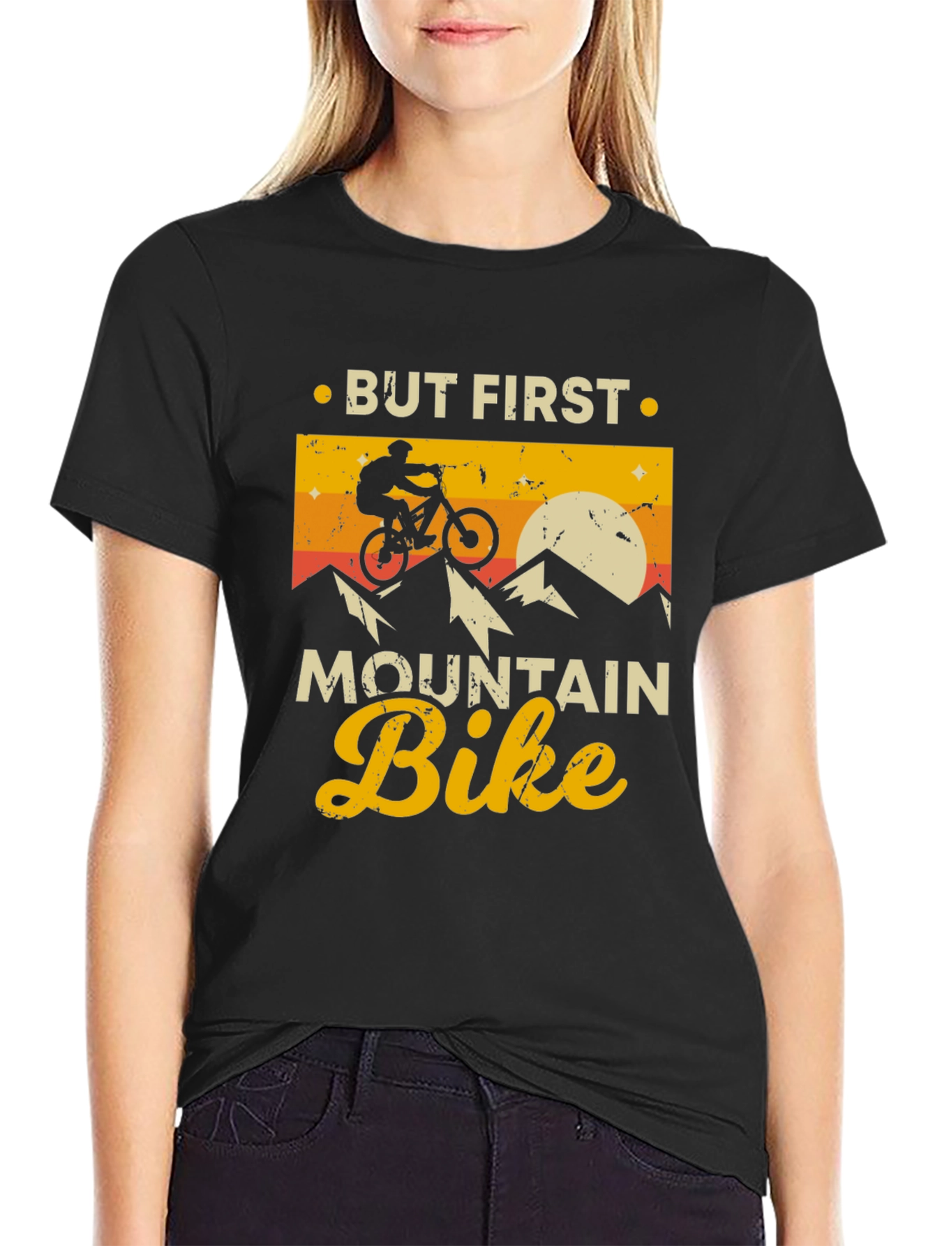 But First Mountain Bike T-Shirt