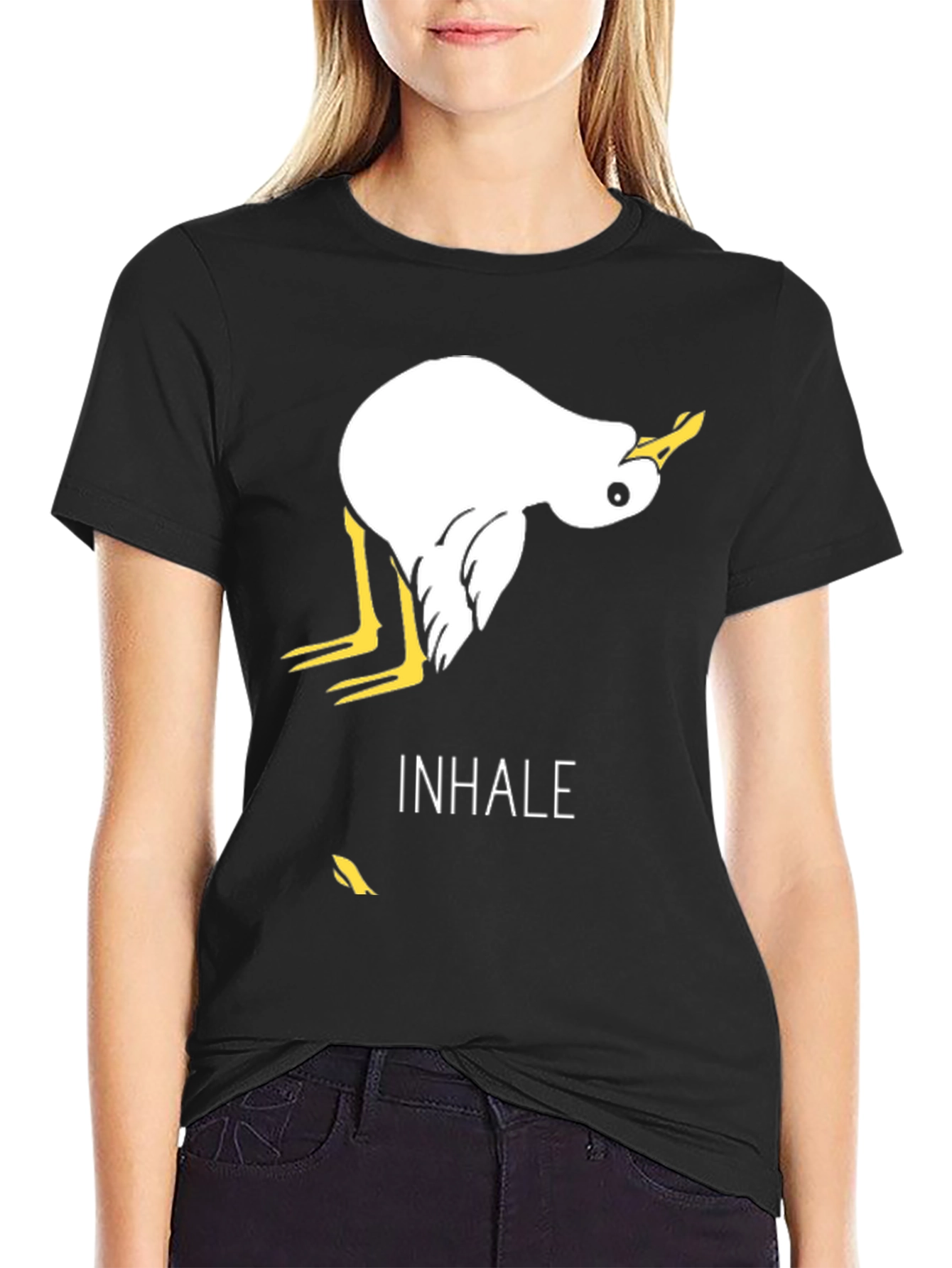 Inhale Duck T-Shirt - Relax & Breathe