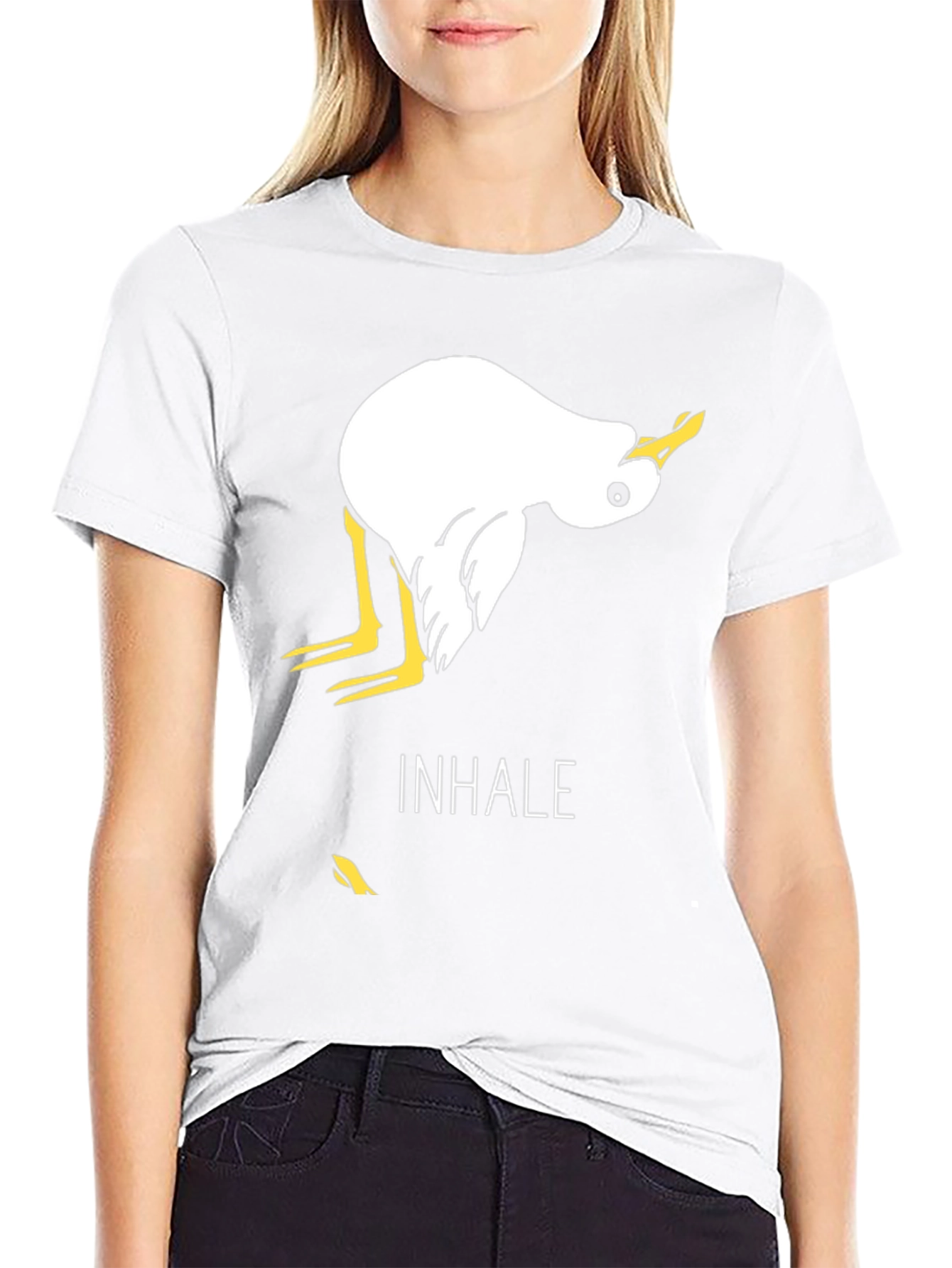 Inhale Duck T-Shirt - Relax & Breathe
