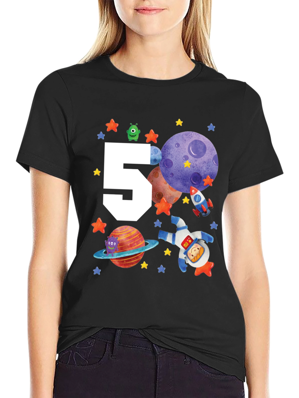 Space Birthday T-Shirt