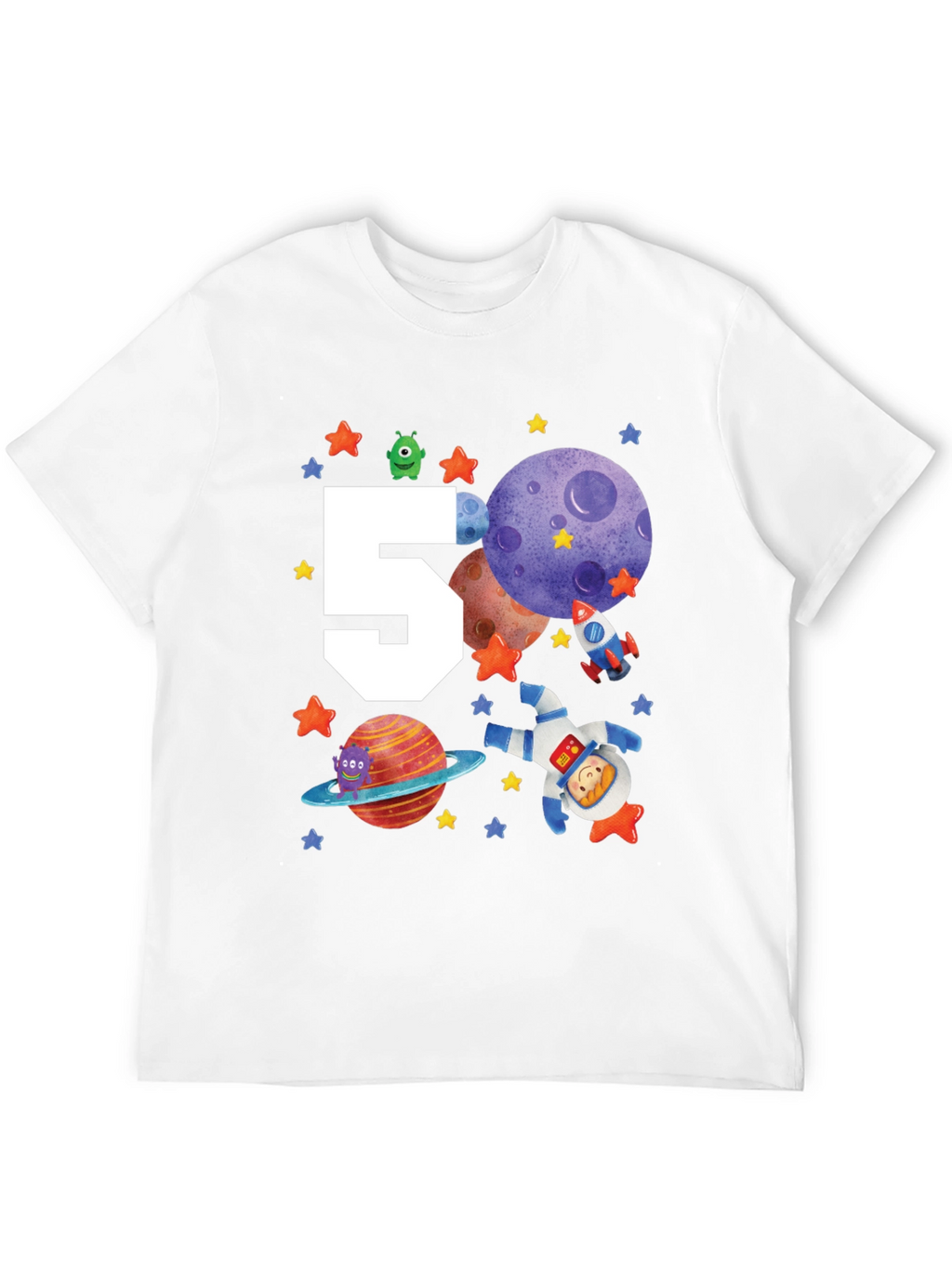 Space Birthday T-Shirt