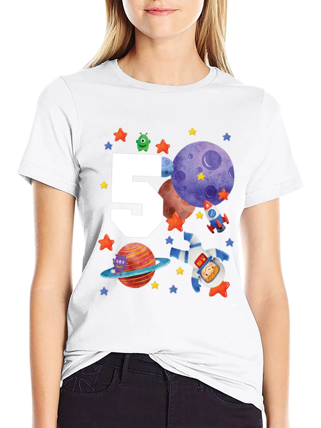 Space Birthday T-Shirt