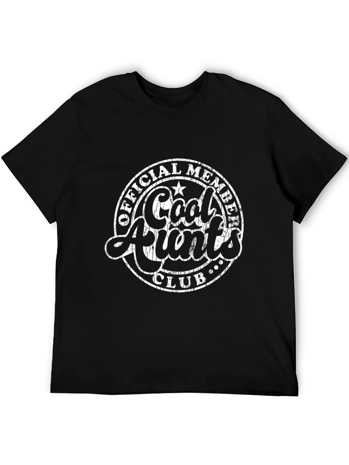 Cool Aunts Club Black T-Shirt - Official Member