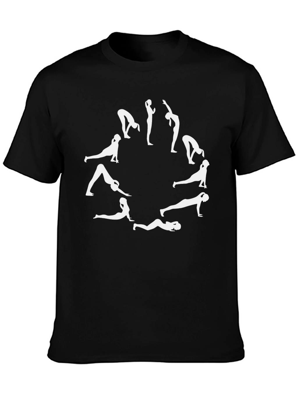 Yoga Pose Graphic T-Shirt