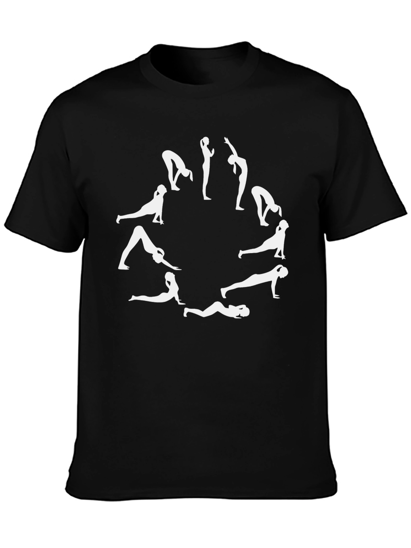 Yoga Pose Graphic T-Shirt