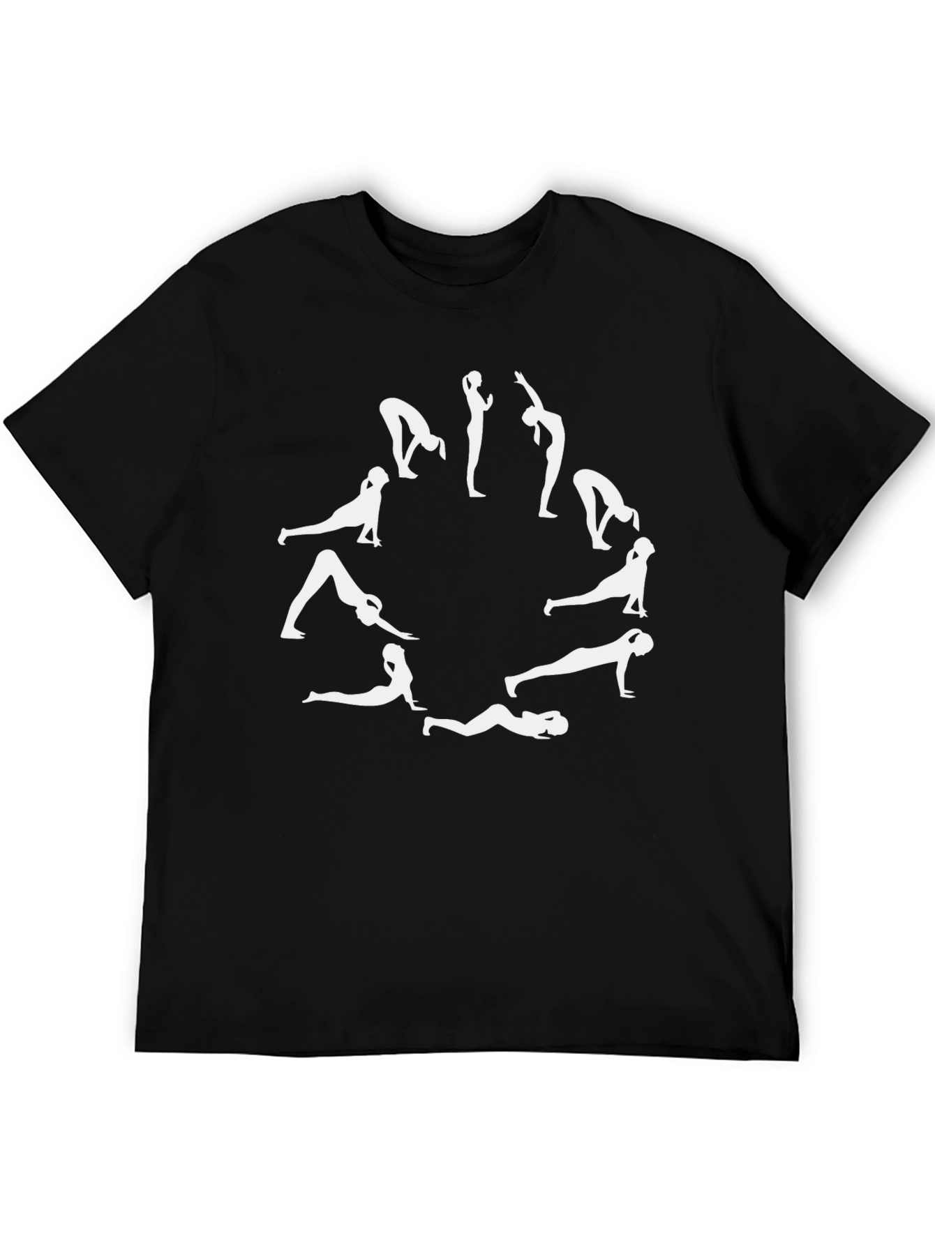 Yoga Pose Graphic T-Shirt