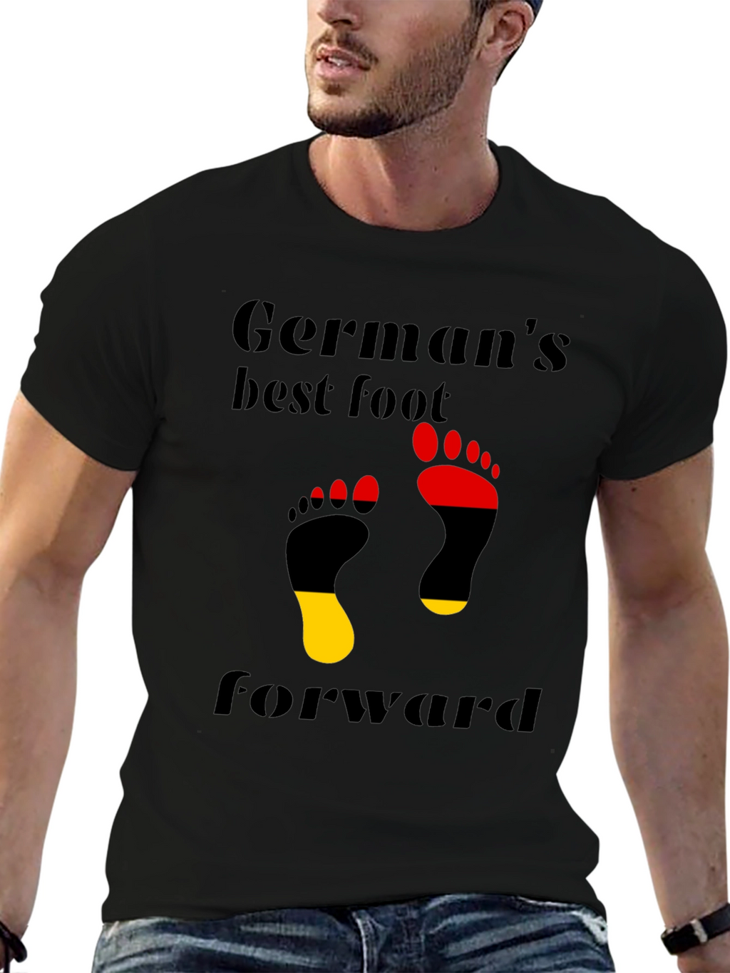 Germans Best Foot Forward Graphic Tee