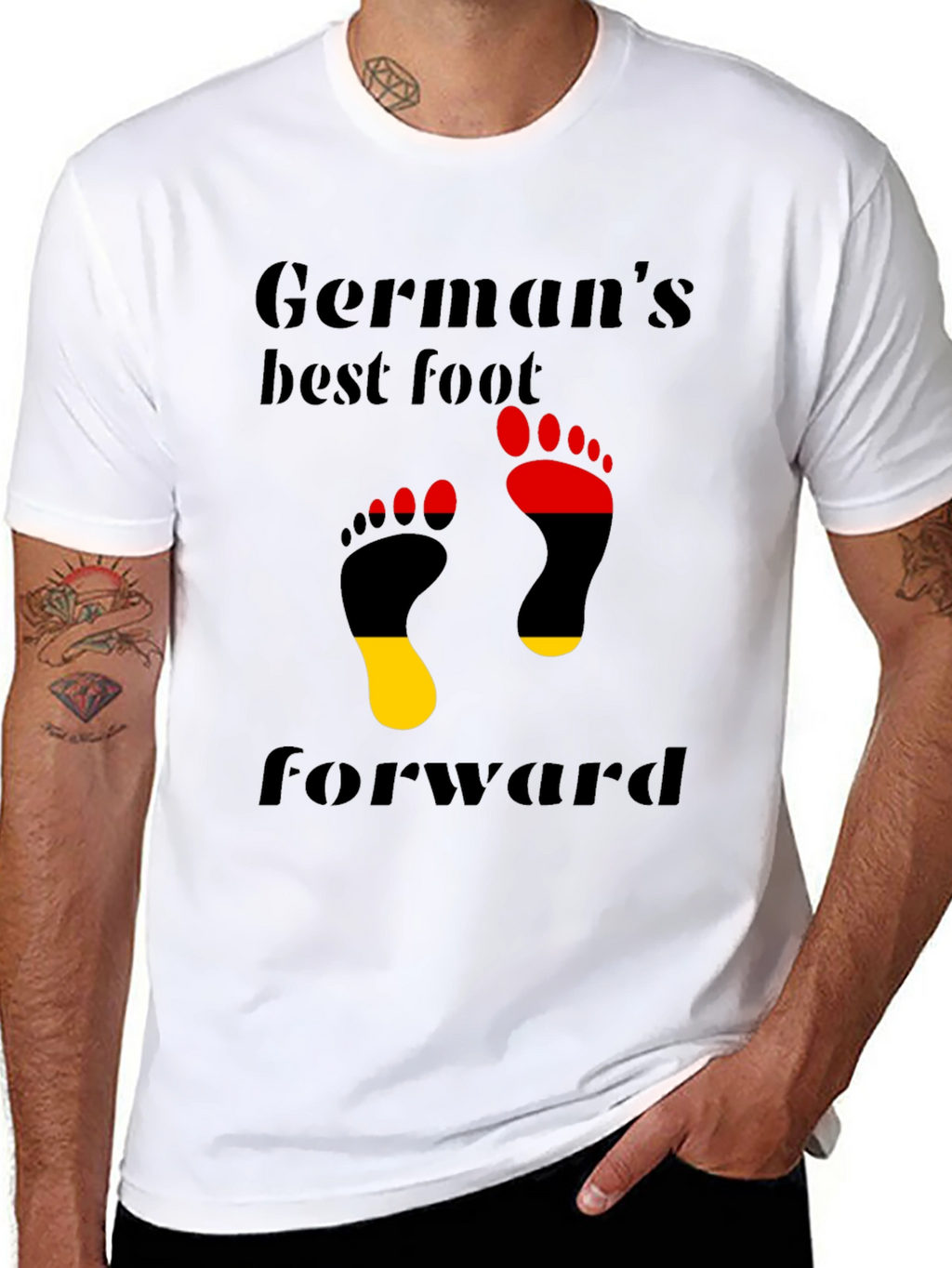 Germans Best Foot Forward Graphic Tee