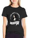 Simple Mommy Graphic T-Shirt - Black