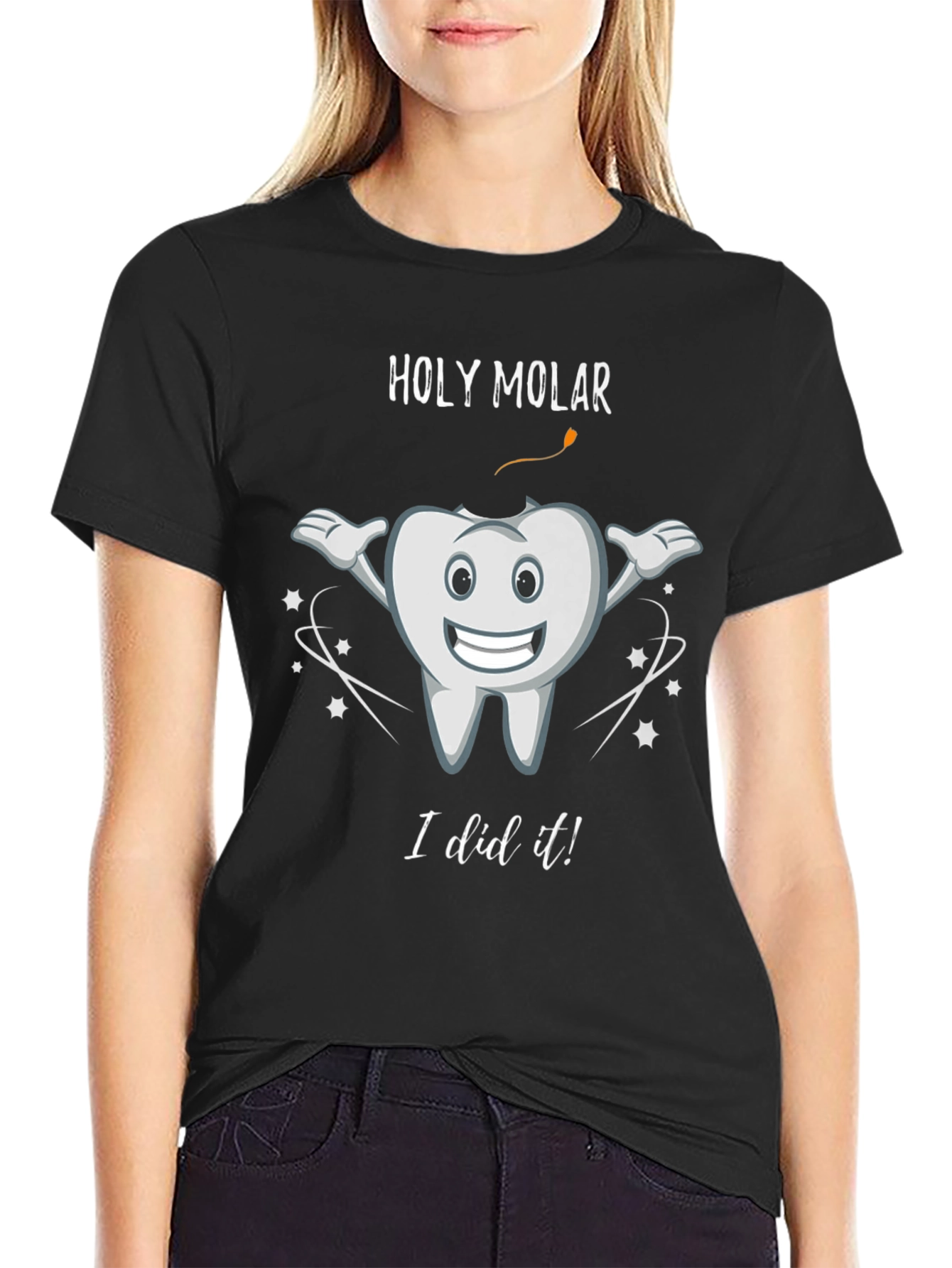 Holy Molar T-Shirt - Dental Humor Tee