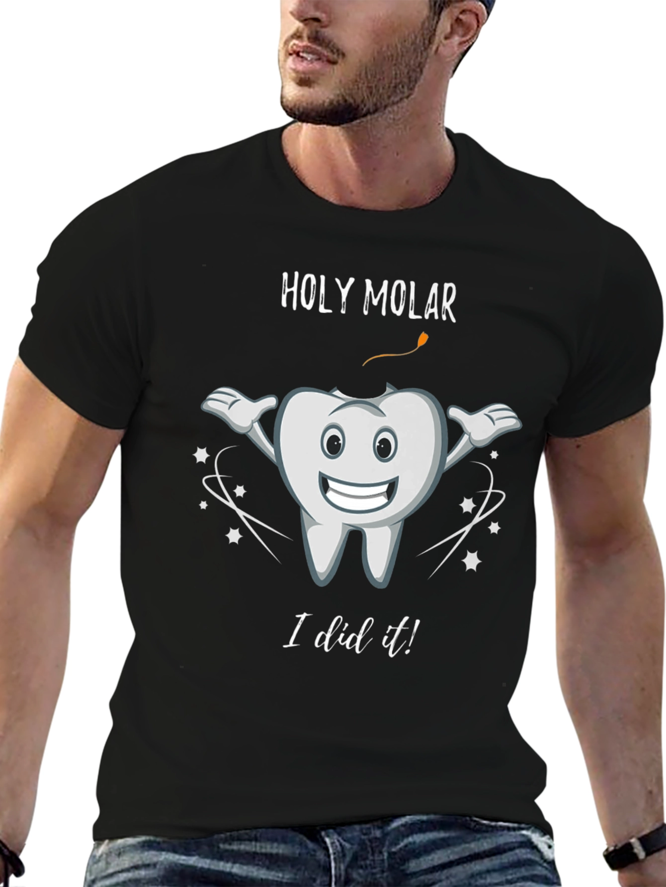 Holy Molar T-Shirt - Dental Humor Tee