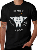 Holy Molar T-Shirt - Dental Humor Tee