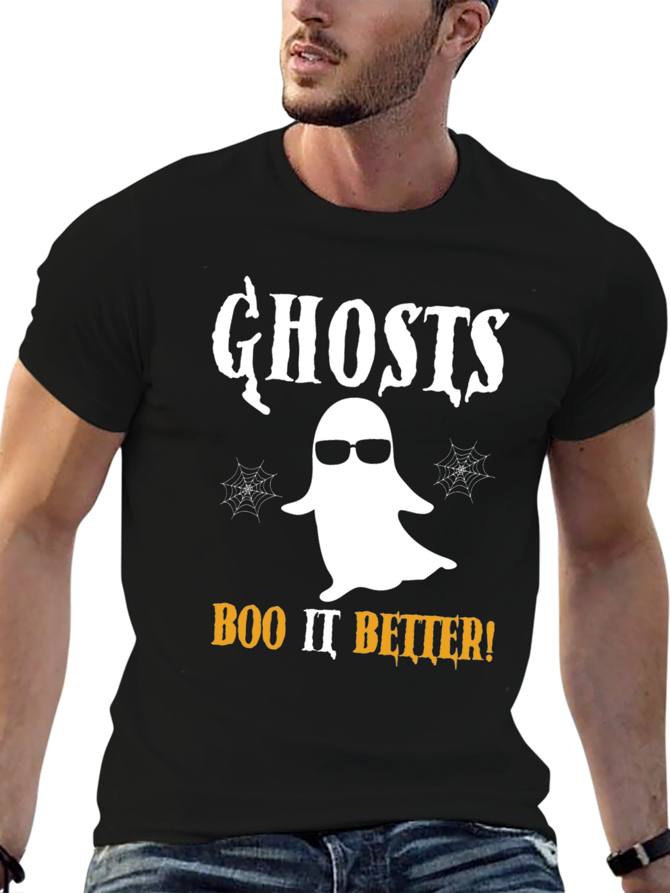 Ghost Halloween T-Shirt - Boo It Better!