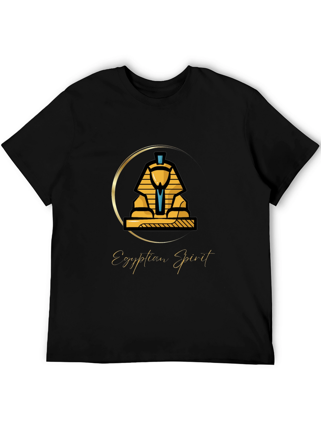 Egyptian Spirit Sphinx Graphic T-Shirt