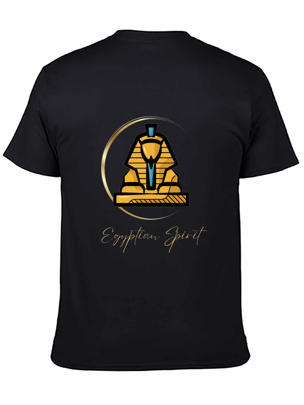 Egyptian Spirit Sphinx Graphic T-Shirt