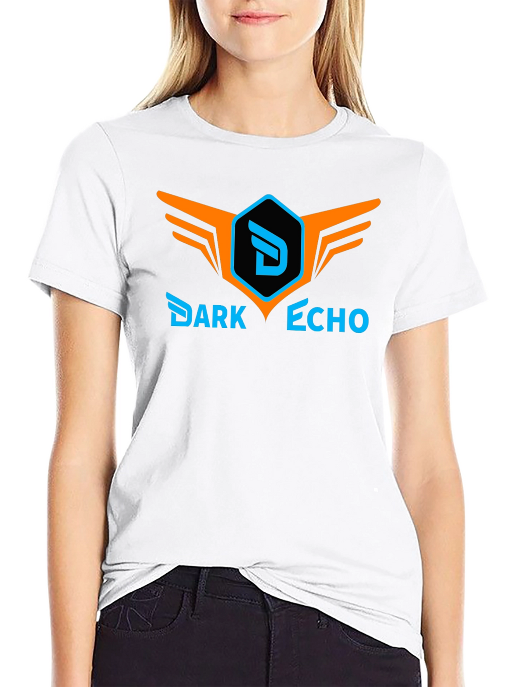 Dark Echo Black Graphic Tee