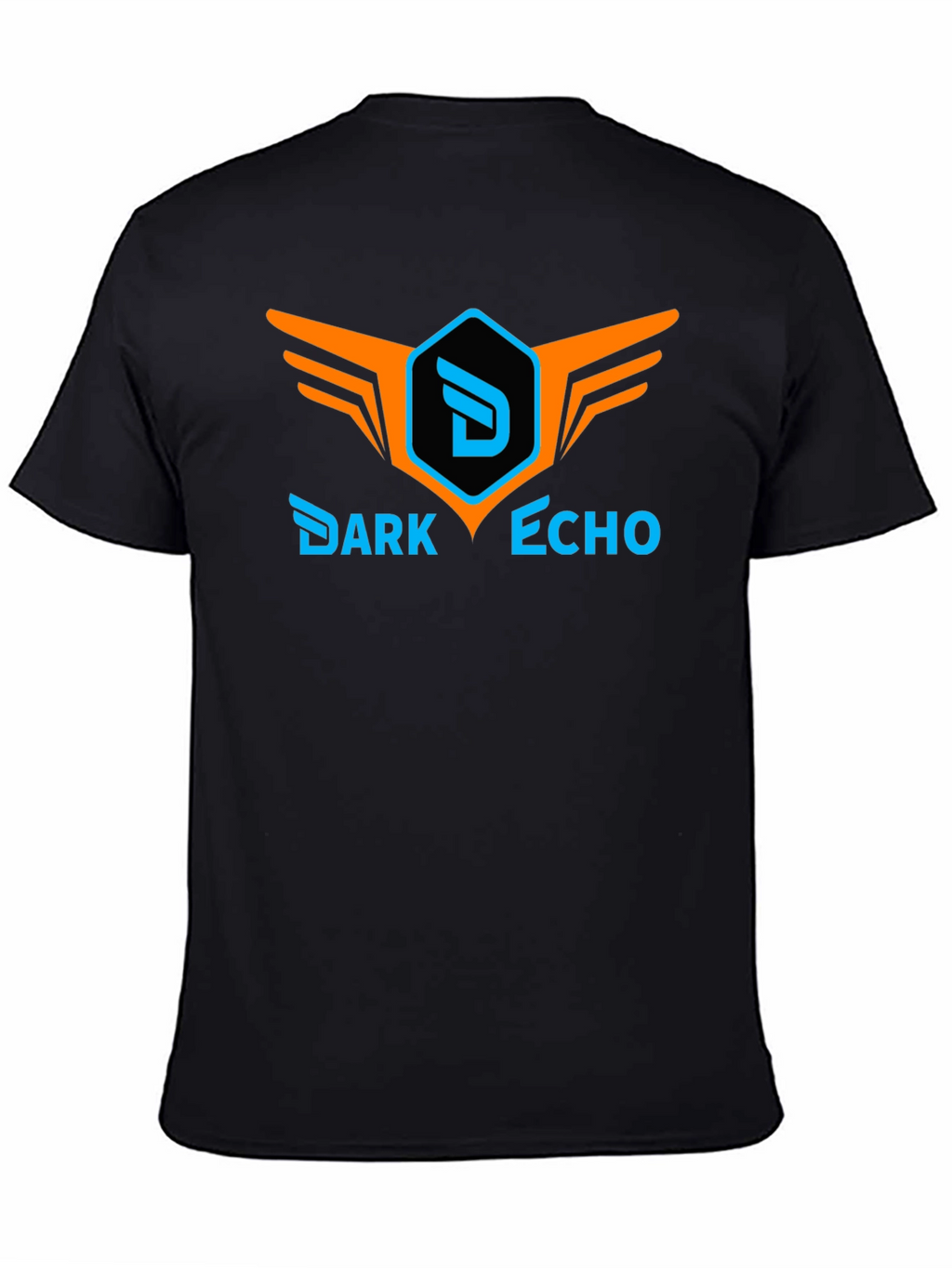 Dark Echo Black Graphic Tee