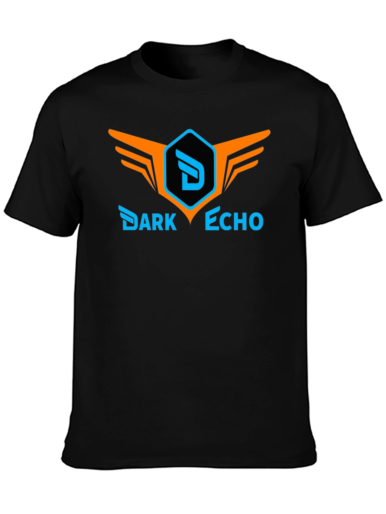Dark Echo Black Graphic Tee