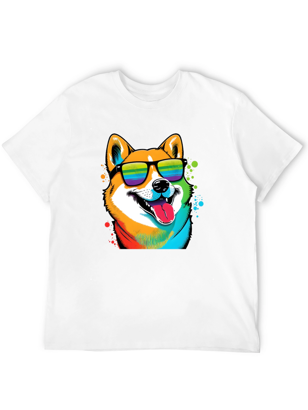Cool Shiba Inu Dog Graphic T-Shirt