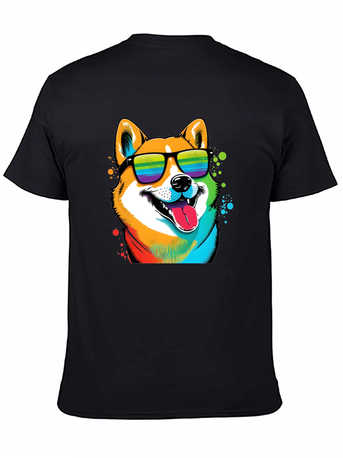 Cool Shiba Inu Dog Graphic T-Shirt