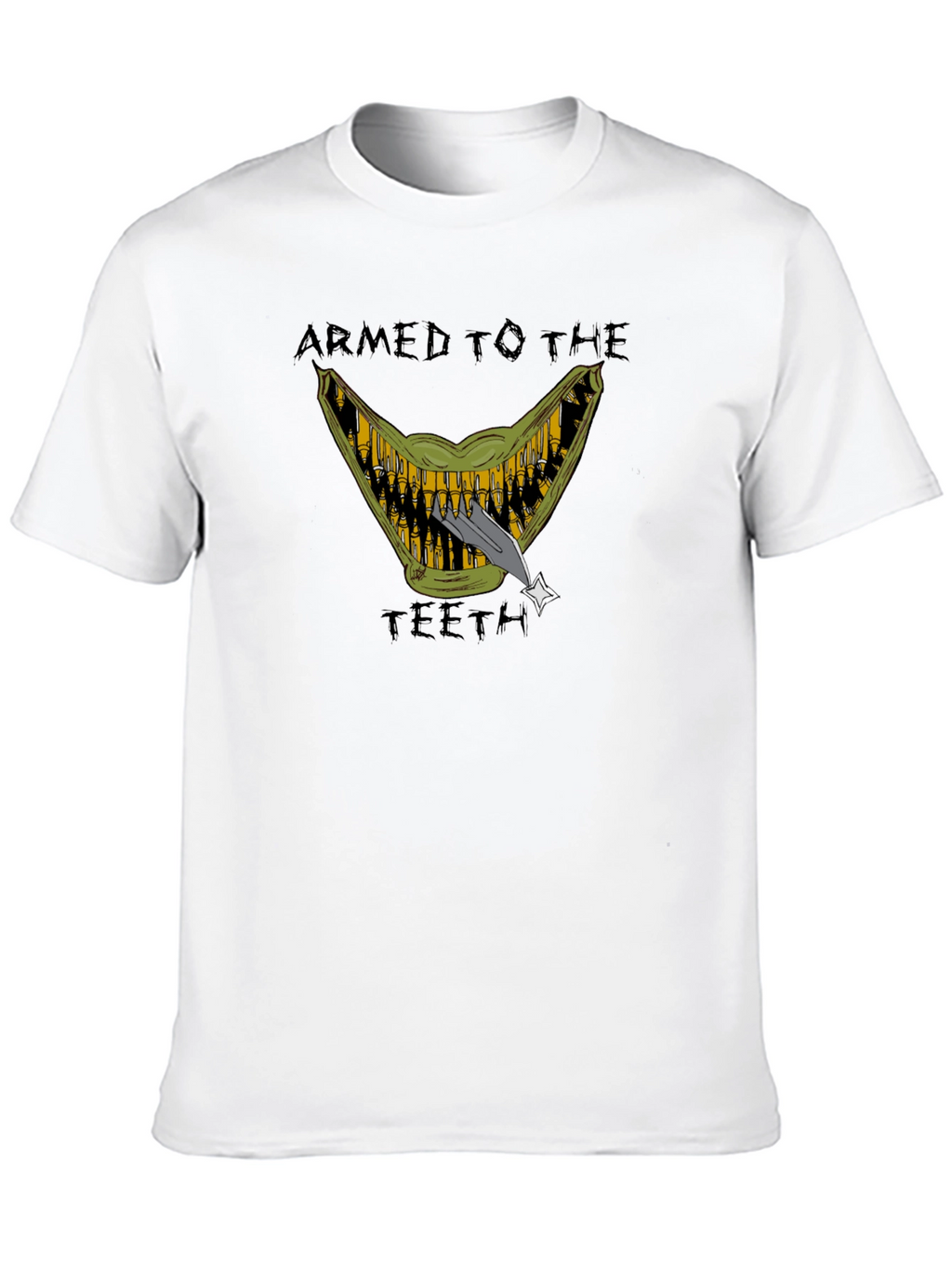Armed to the Teeth Graphic T-Shirt