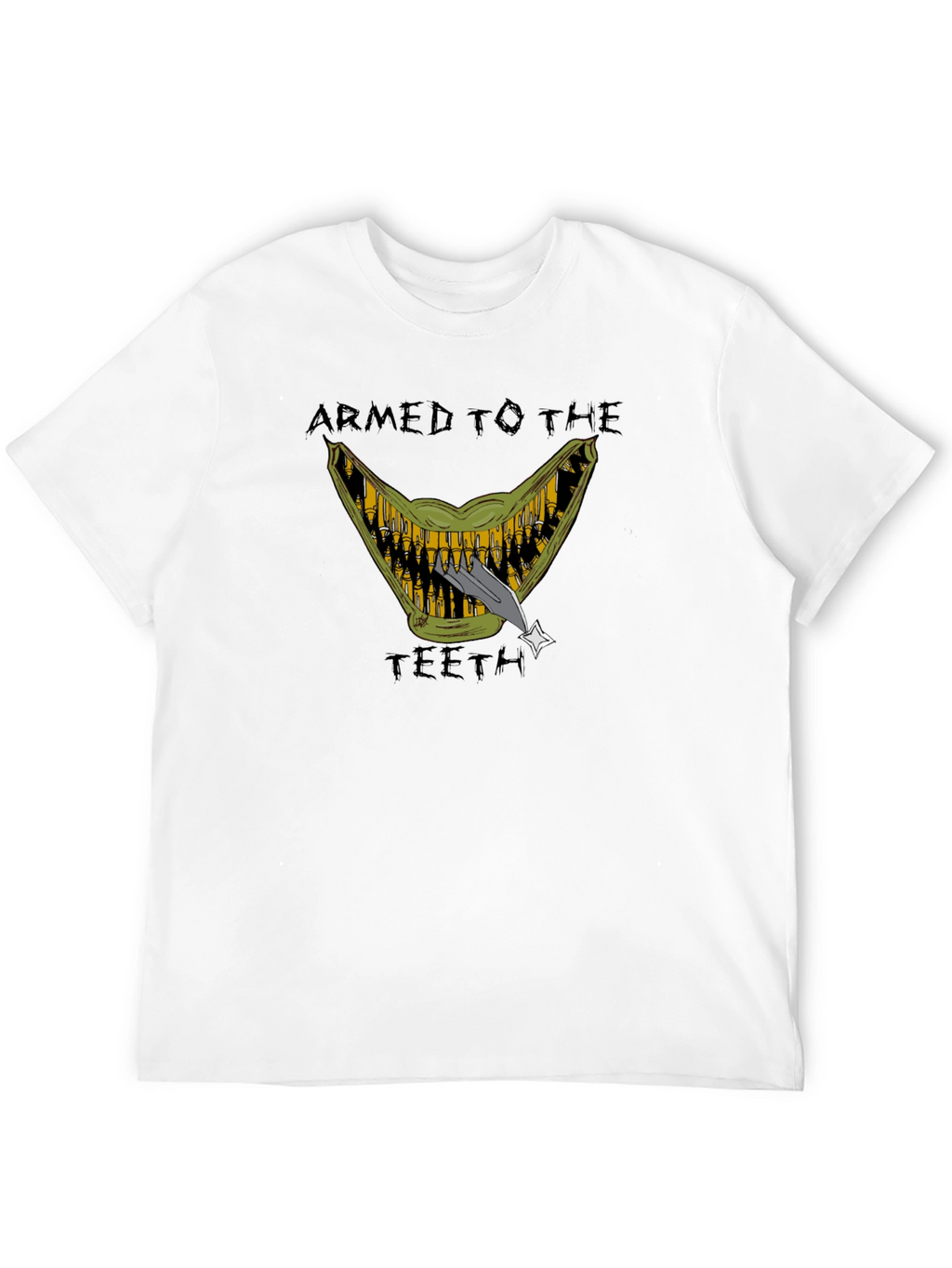 Armed to the Teeth Graphic T-Shirt