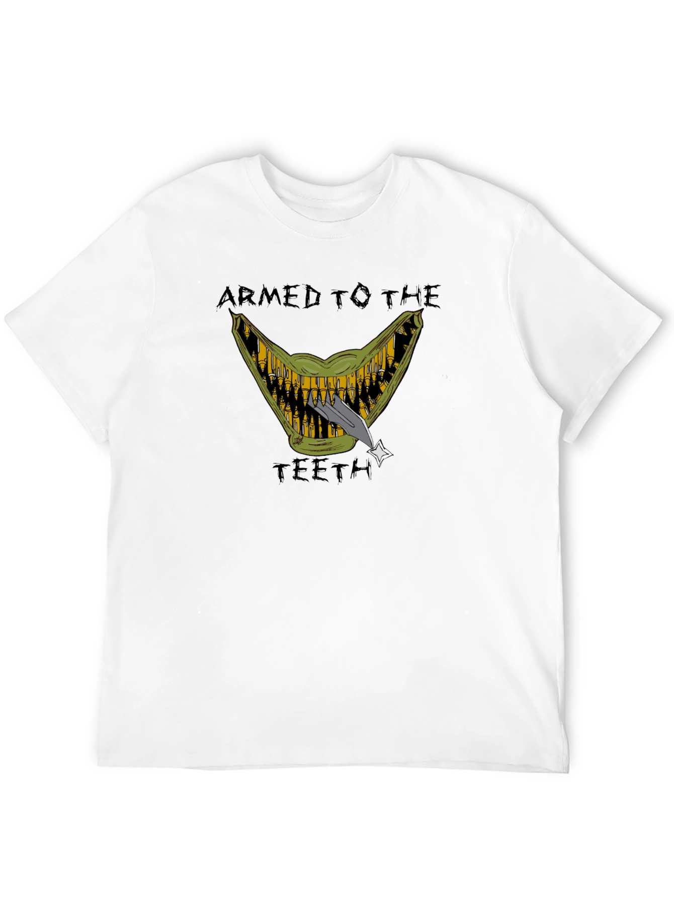 Armed to the Teeth Graphic T-Shirt