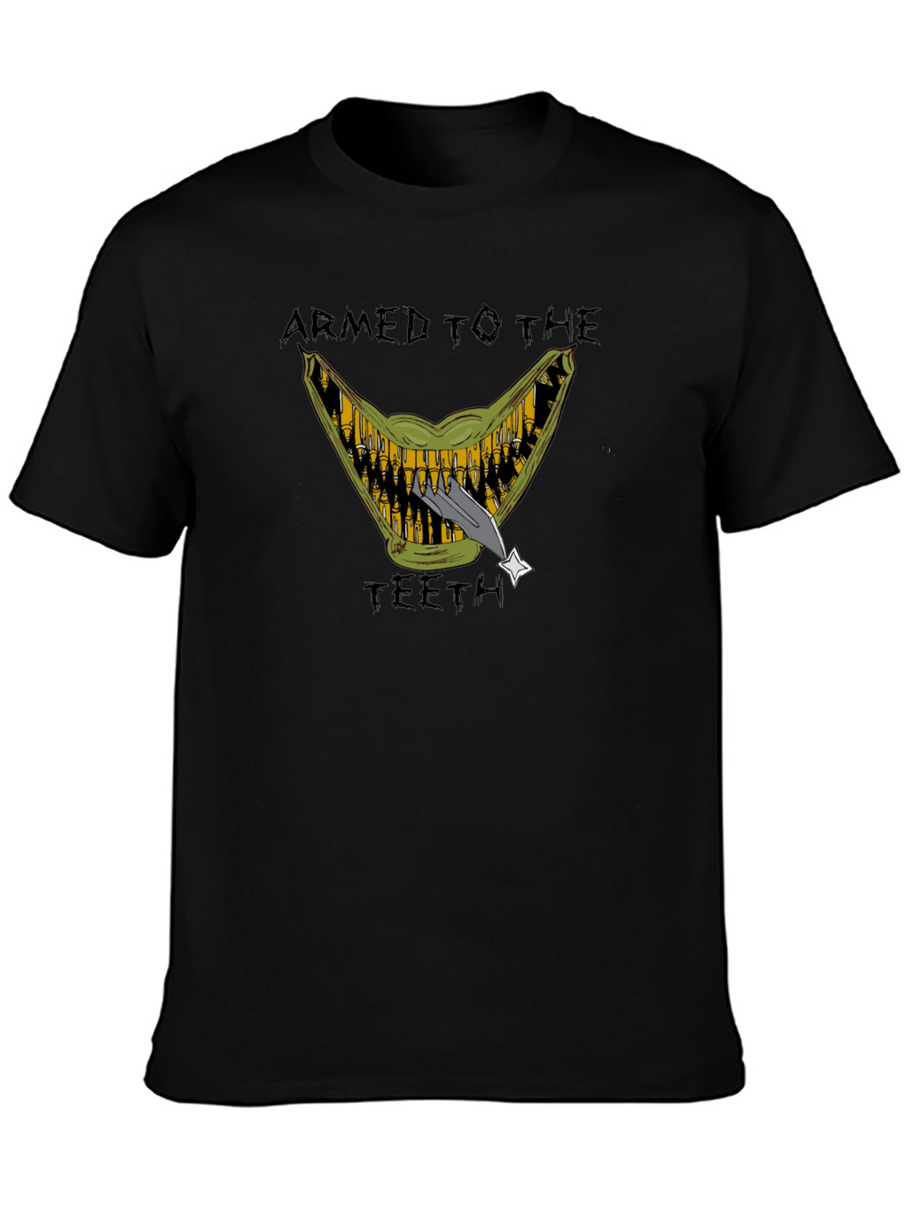 Armed to the Teeth Graphic T-Shirt