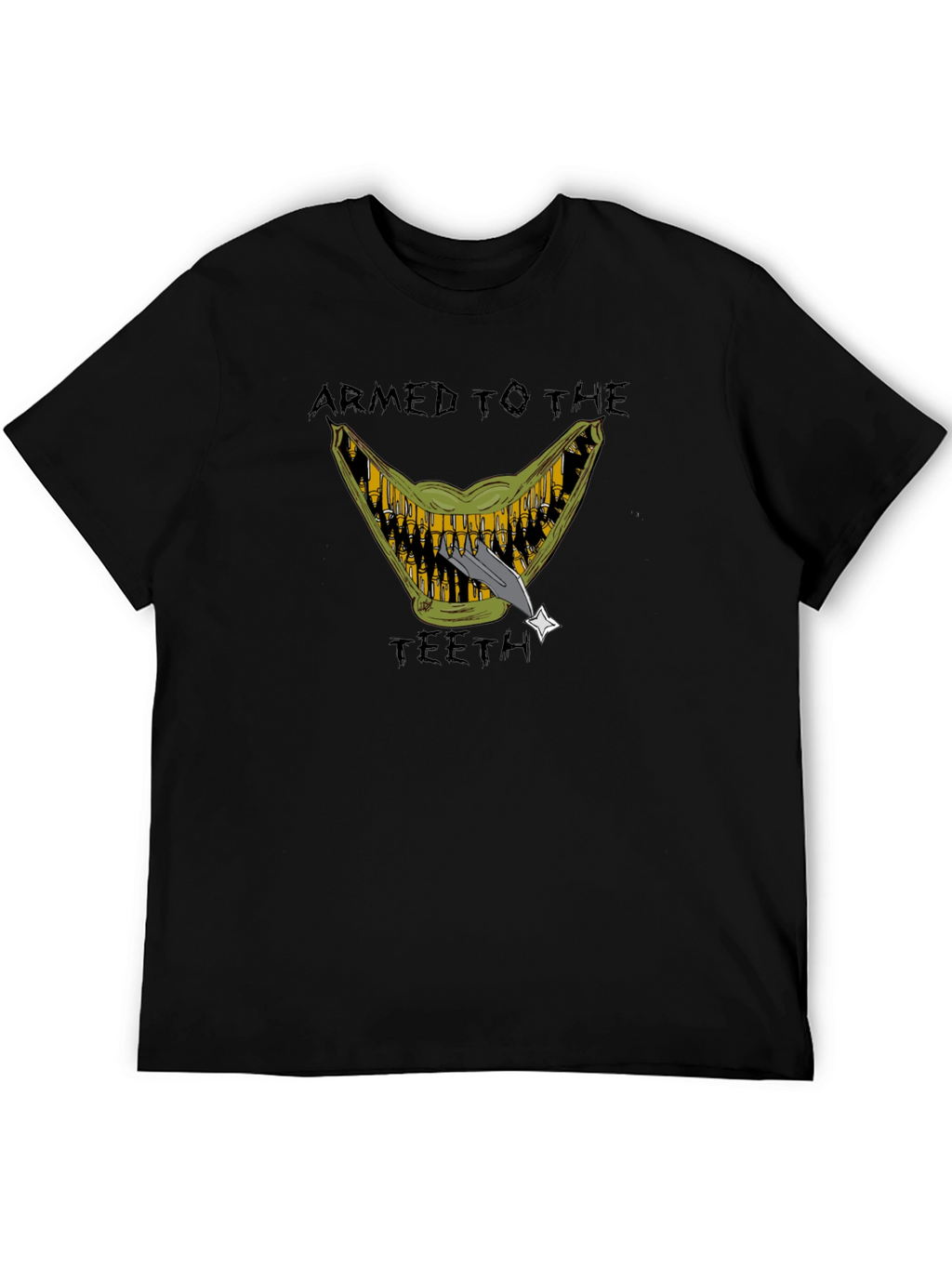 Armed to the Teeth Graphic T-Shirt