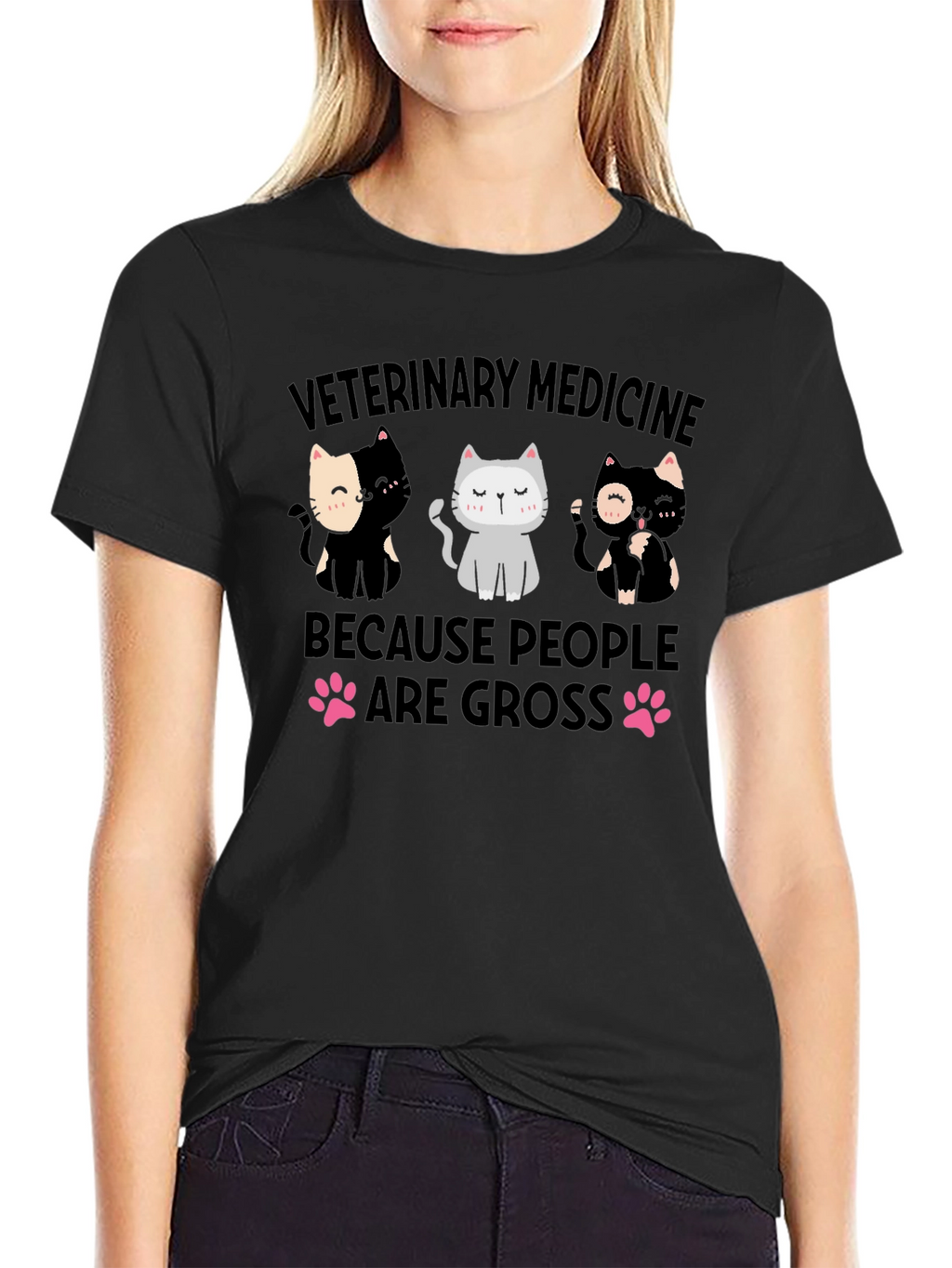 Veterinary Medicine Cat T-Shirt