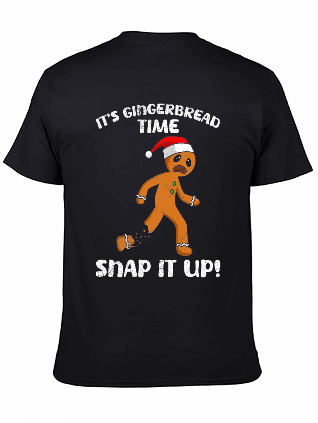 Gingerbread Time Funny Christmas T-Shirt