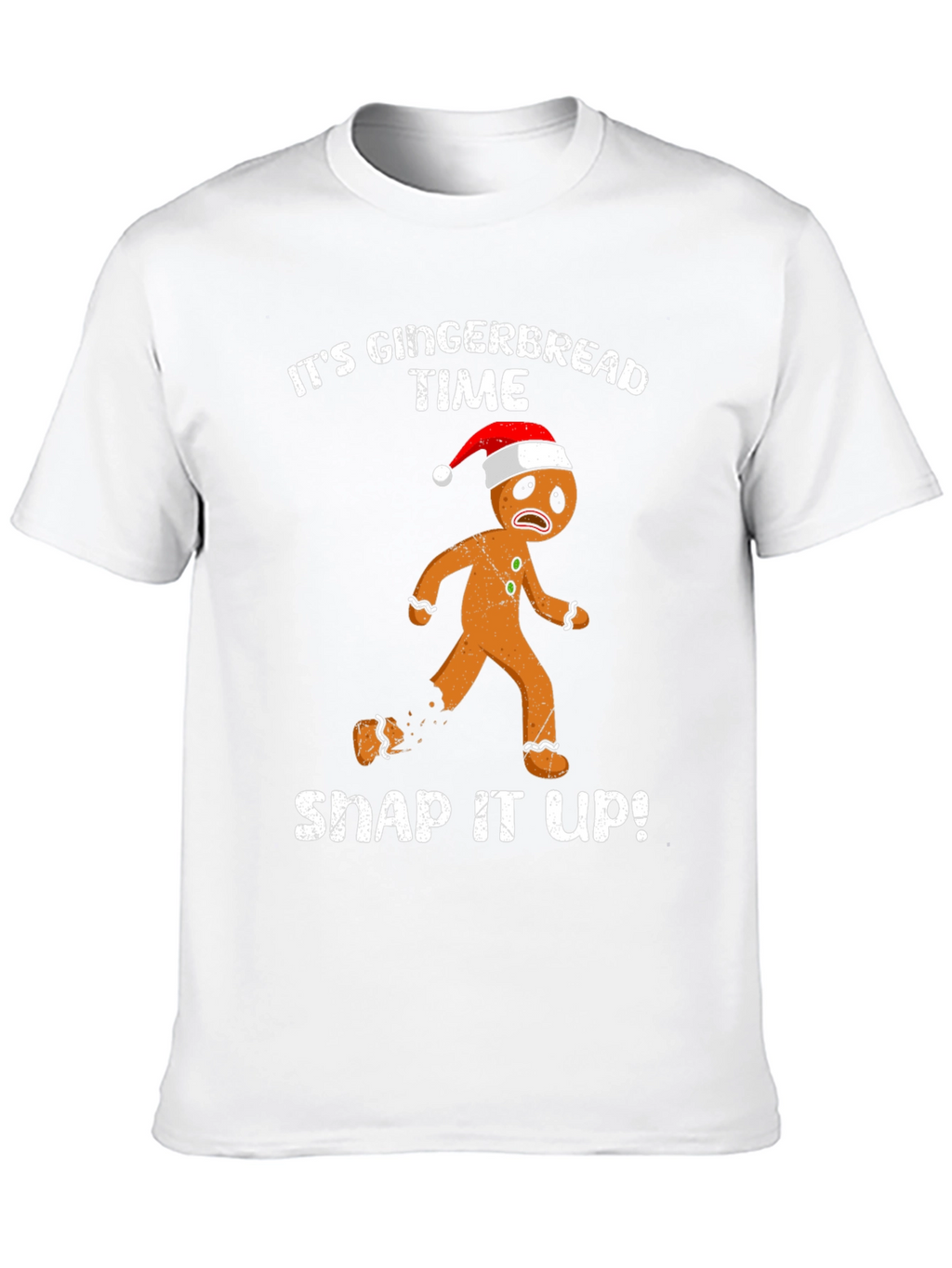 Gingerbread Time Funny Christmas T-Shirt