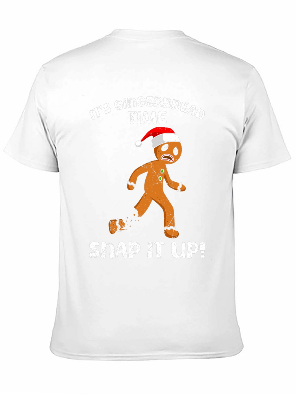 Gingerbread Time Funny Christmas T-Shirt