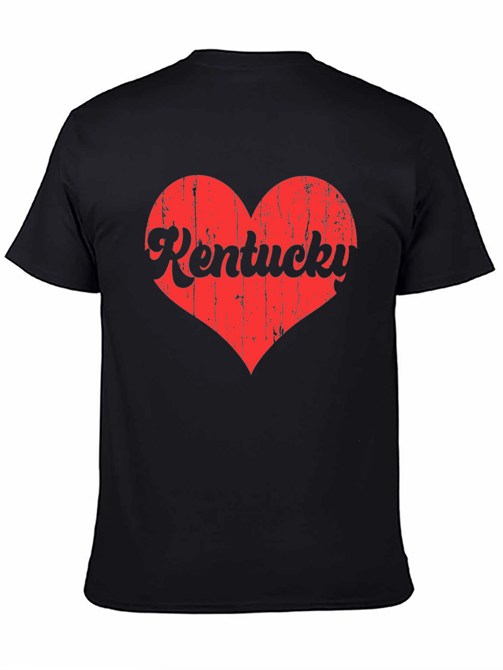 Kentucky Heart T-Shirt - Distressed Graphic Tee